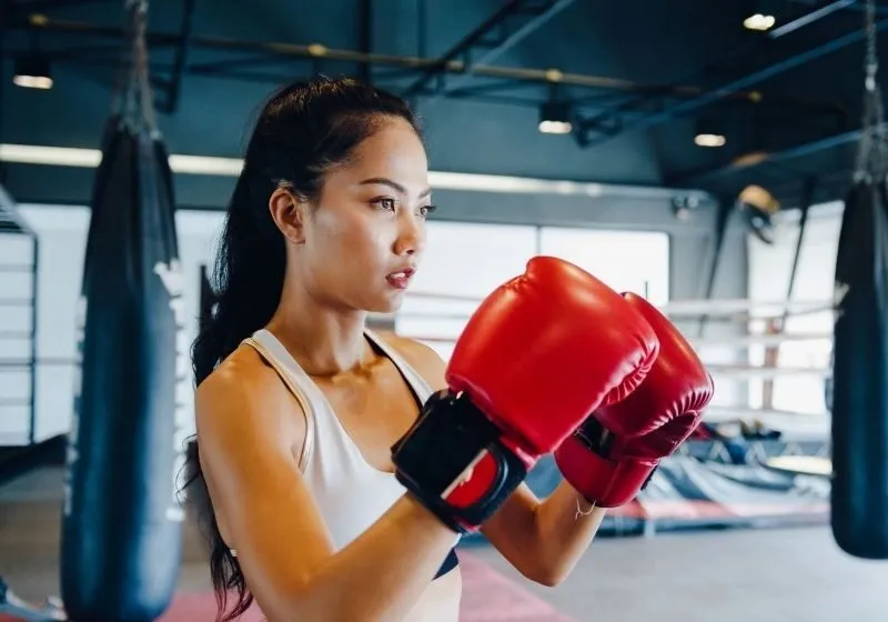 chú ý khi tăng cân tập boxing