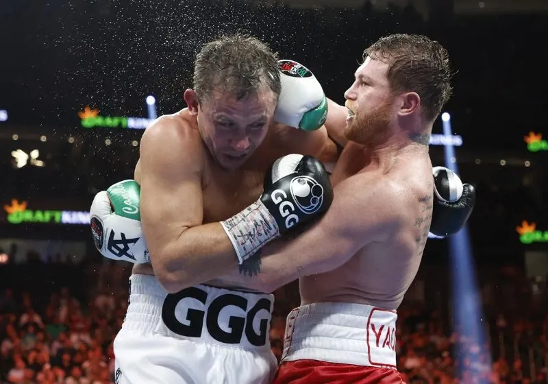 Canelo Álvarez và Gennady Golovkin