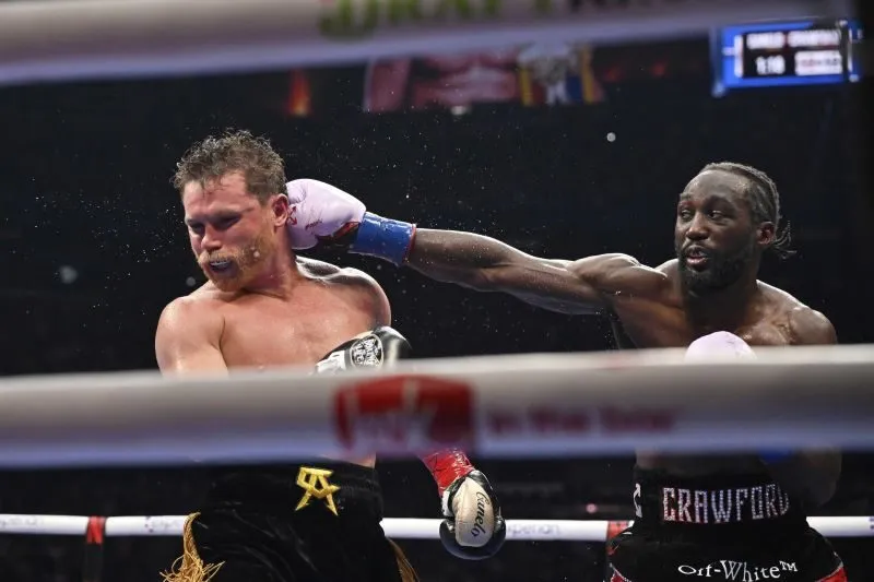 canelo alvarez thua terence crawford.